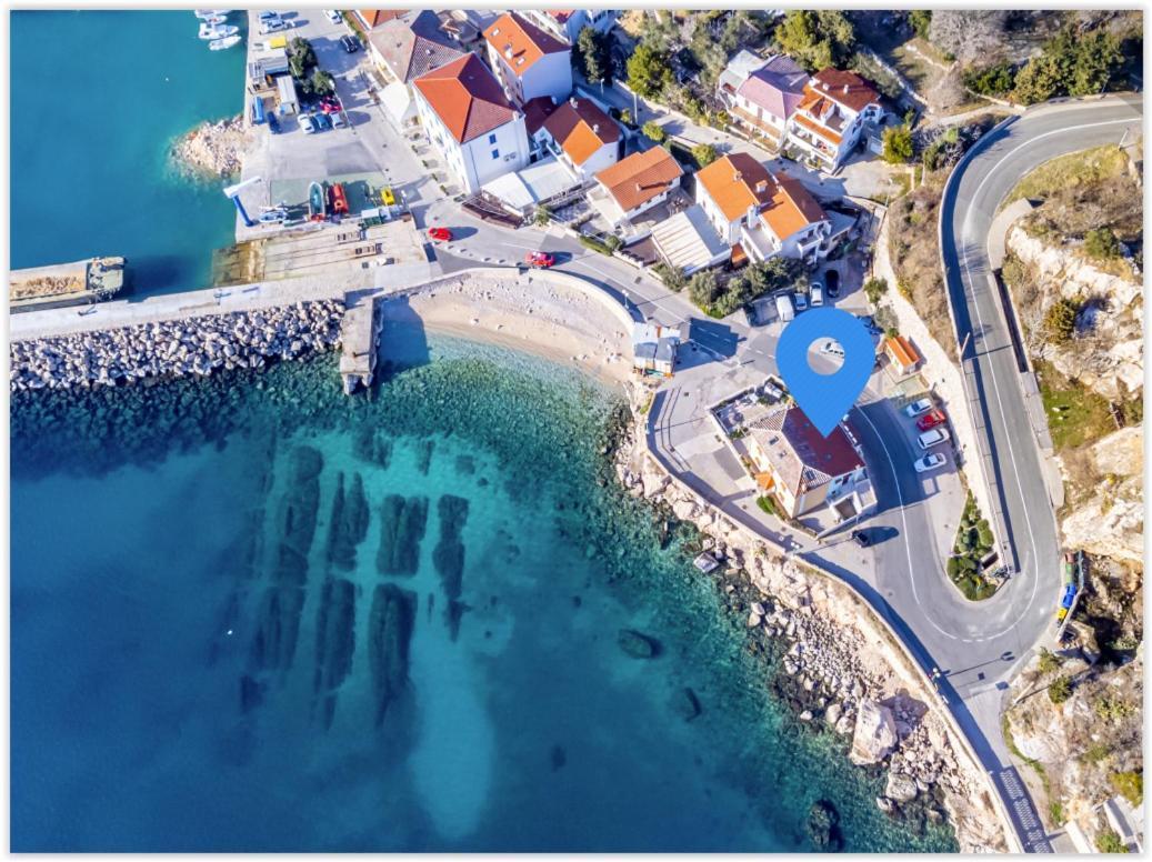 Apartman Valentino Baška Esterno foto